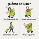 🛒 ¡NUNCA MÁS CARGUES PESO!Mercado Bag: ¡Compra uno y llévate otro gratis!🛍️