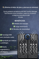 🔥 COMPRA 2 Y LLÉVATE 3: MASAJEADOR MUSCULAR + PIES Y BORBOLETA GRATIS