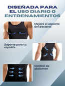 🚀POSTURA DE HOMBRE AL INSTANTE-Camiseta de compresión moldeadora para hombre + Calzoncillos bóxer moldeadores para hombre GRATIS 🚀