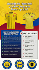 🔥🔥! ¡NO ES SOLO UNA CAMISETA… ES ORGULLO COLOMBIANO!