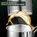 📍 ¡FRÍE COMO UN CHEF O SIGUE COCINANDO EN EL PASADO!🍳Olla Freidora Acero Inoxidable Coladora