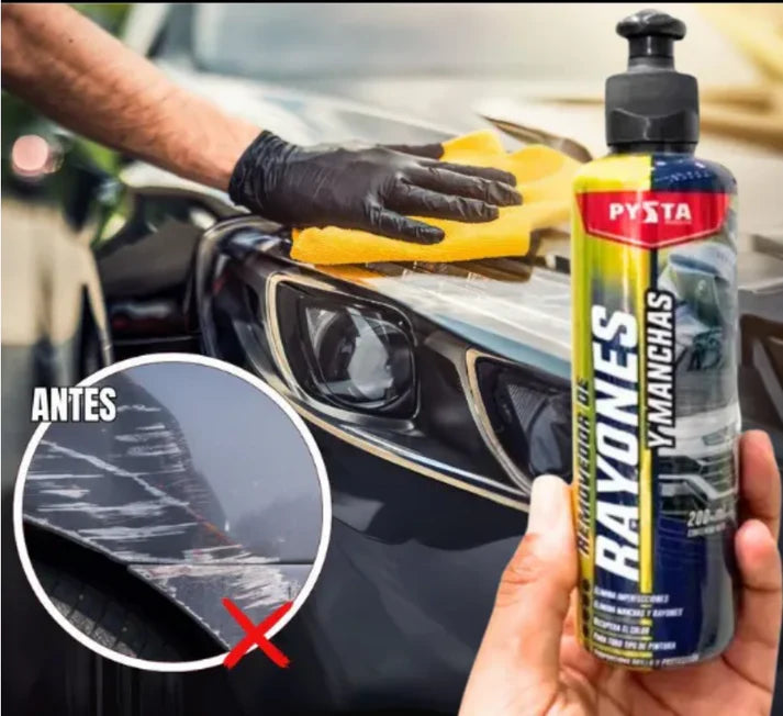 🔥1 Botella de Removedor de Rayones (200ml) + Cera Express + Champú de Regalo  🔥