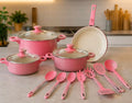 🍳 JUEGO DE COCINA 13 PIEZAS + TRITURADOR DE AJO DE ACERO GRATIS 🎁
