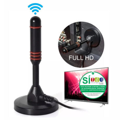 📡¡Compra 1 y llévate 2 antenas TDT digitales gratis! ¡1 antena gratis! ¡Señal de TV HD gratis en cualquier momento! 📺