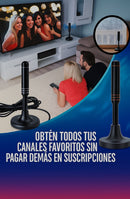 📡¡Compra 1 y llévate 2 antenas TDT digitales gratis! ¡1 antena gratis! ¡Señal de TV HD gratis en cualquier momento! 📺