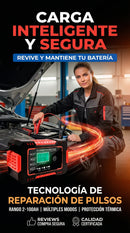 🔋 CARGADOR INTELIGENTE 12V 🎁 ¡Y RECIBES  UN KIT DE 46 PIEZAS!