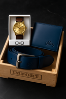 🔥 ¡EL KIT DE LUJO QUE TODO HOMBRE QUIERE HOY! 🔥 Cartera + Cinturón de Cuero Genuino + Estuche Premium ¡PRECIO INSANO + REGALO EXCLUSIVO!