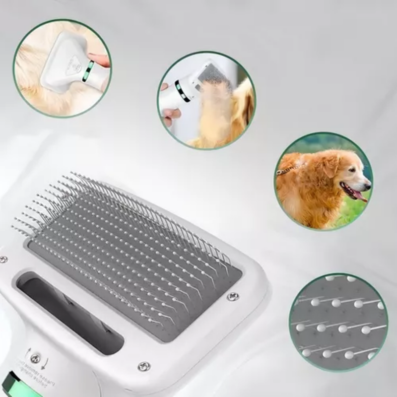 ✨ Cepillo Secador 2 en 1 Para Mascotas – Seca y Desenreda Sin Estrés 🐾 | ¡Envío Gratis y Pago al Recibir!