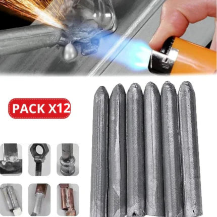 🔥¡Repara en Segundos! Pack x12 Varillas de Soldadura — Sin Necesidad de Experiencia🔥