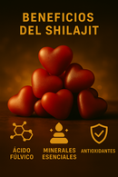 🔥 ¿Cansado de sentirte sin energía y sin ánimo? Descubre las Gomitas de Shilajit – Vitalidad y fuerza natural en cada dosis