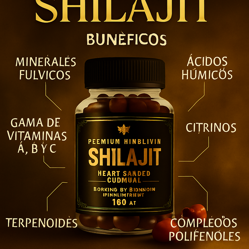 🔥 ¿Cansado de sentirte sin energía y sin ánimo? Descubre las Gomitas de Shilajit – Vitalidad y fuerza natural en cada dosis