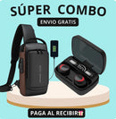 🔥 ¡La mochila antirrobo más vendida de toda Colombia + Audífonos M10 de regalo! 🔥