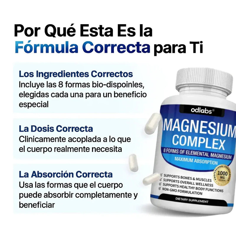 ¡MAGNESIO COMPLEX 8 EN 1 — EL SUPLEMENTO QUE ESTÁ CAMBIANDO VIDAS EN COLOMBIA!✔ Compra 1 y recibe +1 GRATIS-✔
