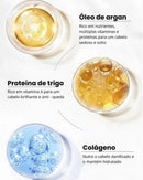 ⚡Kit Reparador Profesional Karseell 3en1 – Champú 250 ML  + Mascarilla  500 ML+ Aceite | Hidratación, Reparación y Brillo Intenso 60 ML