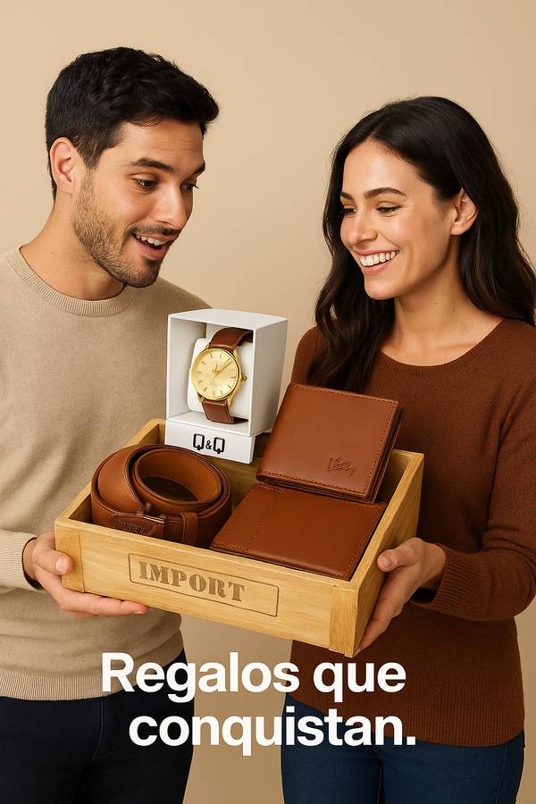 🔥 ¡EL KIT DE LUJO QUE TODO HOMBRE QUIERE HOY! 🔥 Cartera + Cinturón de Cuero Genuino + Estuche Premium ¡PRECIO INSANO + REGALO EXCLUSIVO!