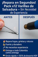 🔥¡Repara en Segundos! Pack x12 Varillas de Soldadura — Sin Necesidad de Experiencia🔥