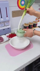 🥒 Picador Eléctrico de Vegetales y Carne 4 en 1 – Rápido, Seguro y Sin Esfuerzo