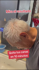 🖤 ¡Dile adiós al cabello blanco y sin vida en solo 5 minutos!  🔥 Black Hair Dye Shampoo 3 en 1 + Regalo Exclusivo: Tratamiento Karseell Keratina Capilar 🔥