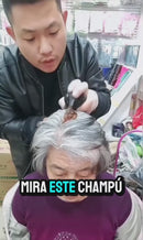 🖤 ¡Dile adiós al cabello blanco y sin vida en solo 5 minutos!  🔥 Black Hair Dye Shampoo 3 en 1 + Regalo Exclusivo: Tratamiento Karseell Keratina Capilar 🔥