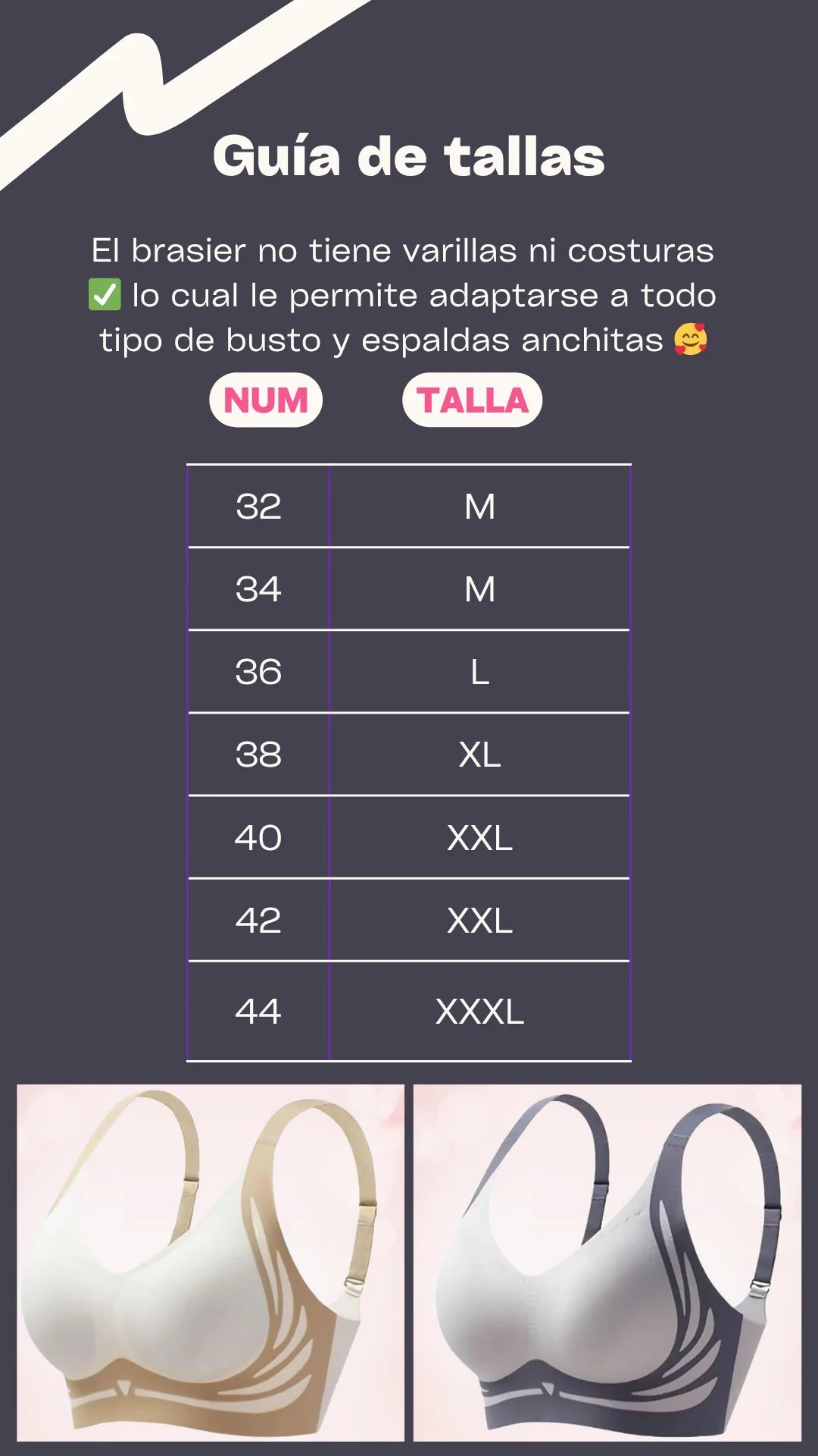 ✨ Brasier Reafirmante sin Varilla – Adiós al Dolor y Mala Postura ✨