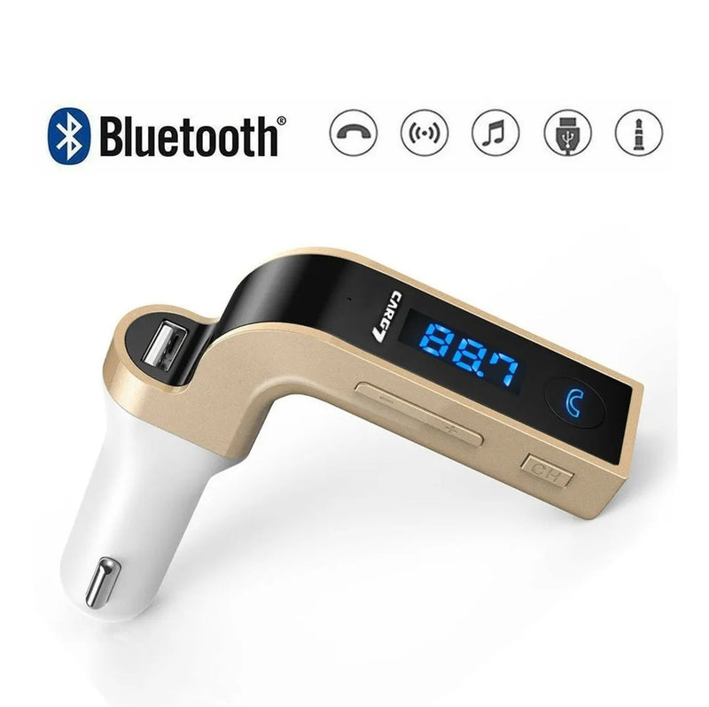 🔊¡Solo hoy! ¡Compra tu transmisor para auto con 50% de descuento y llévate otro gratis!🚗✨"