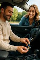 🔊¡Solo hoy! ¡Compra tu transmisor para auto con 50% de descuento y llévate otro gratis!🚗✨"